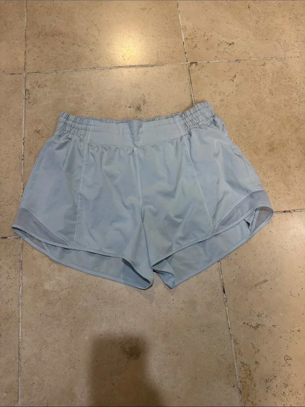 Light Blue Women's Athletic Shorts